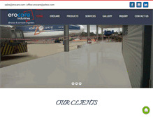 Tablet Screenshot of erocare.com